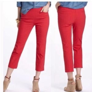 Anthropologie Corey Lynn Calter Nella cropped
Trousers Pants in Red size six